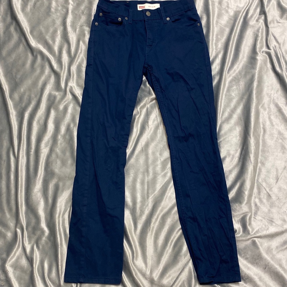 Boys Blue Levi’s Pants, 511 Slim, sz 14, NWOT